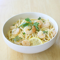 Shrimp Scampi Linguine