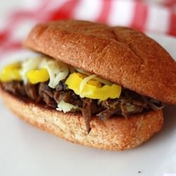 Pepperoncini Beef Sandwiches