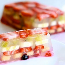Layered Fruit Agar Agar