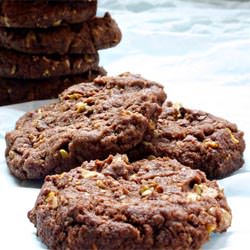 Carob Cookies With Pistachios