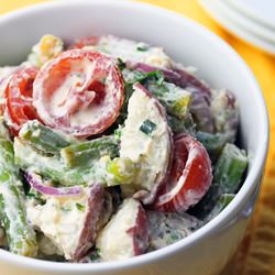 Potato and Green Been  Salad