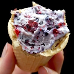 Blackberry Ice Cream