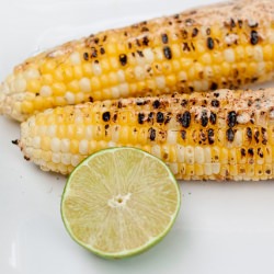 Grilled Corn with Chili-Lime Mayo