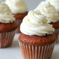Mini Red Velvet Cupcakes