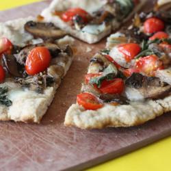 Whole Wheat Grilled White Pizza