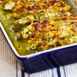 Easy Baked Pesto Chicken