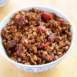 Strawberry Hemp Granola