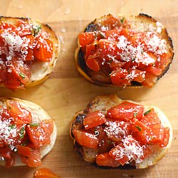 Fresh Tomato Bruschetta