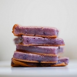Ube Mochi Cake