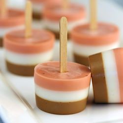 Neapolitan Martini Jelly Shot