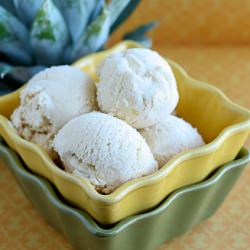 Pineapple Cinnamon Ice Cream