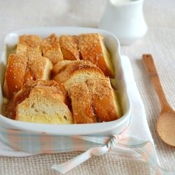Marmalade Bread and Butter Pudding