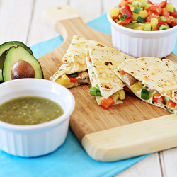 Pork and Pineapple Quesasdilla