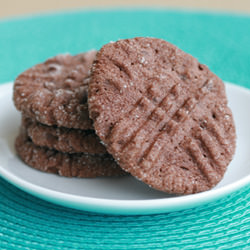 Cocoa Peanut Butter Crisscross
