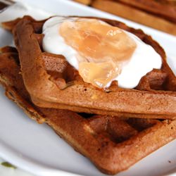 Gingerbread Waffles