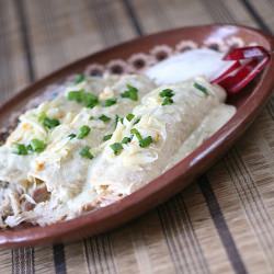 Enchiladas Verdes/Green Enchiladas
