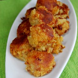 Potato and Tuna Meatballs