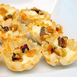 Honey Walnut & Brie Tartlettes