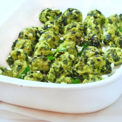 Spanakopita Meatballs