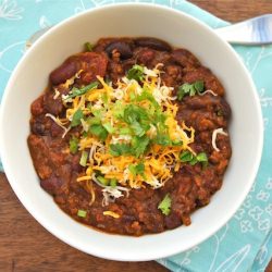 Chili With Beef And Beans