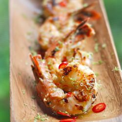 Lemongrass, Chile, Coconut Milk Shrimp