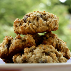 Banana Oatmeal Date Cookies