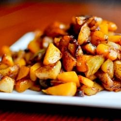 Caramelized Autumn Fruit Stuffing