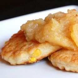 Corn Fritters and Applesauce