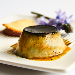 Black Sesame Crème Caramel