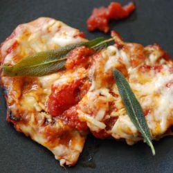 Grilled Eggplant Parmesan