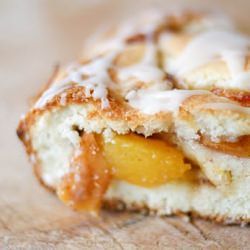 Peach Cobbler Bars