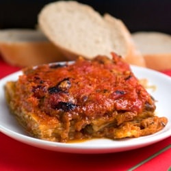 Angelina’s Eggplant Parmesan