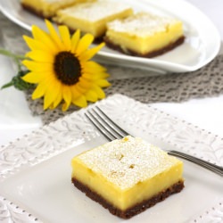 Lime Gingersnap Squares