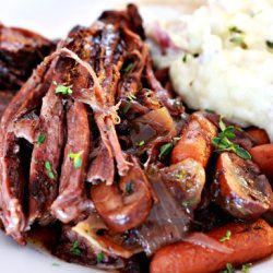 Mushroom & Blueberry Balsamic Roast