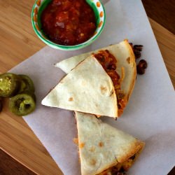 Black Bean Quesadillas