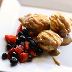 Strawberry-Buttermilk Ebelskivers