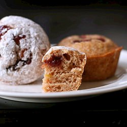 Jelly Swirled Vegan Muffins