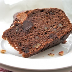 Chocolate Banana Nut Bread