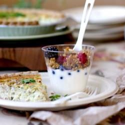 Greek Yogurt & Berry Parfaits