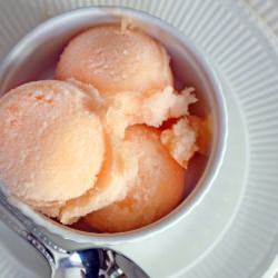 Cantaloupe Sorbet