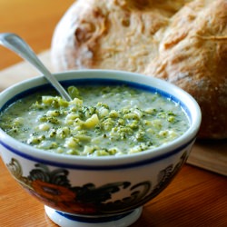 Mountain Man Bread & Broccoli Soup