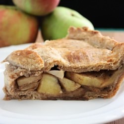 Spiced Whole Grain Apple Pie
