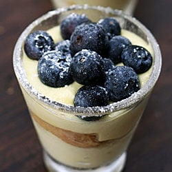 Blueberries & Blood Orange Tiramisu