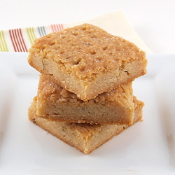 Salted Honey Lavender Shortbread