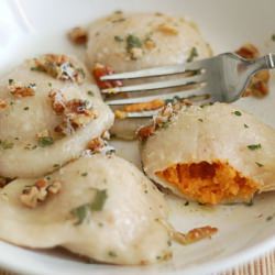 Sweet Potato Ravioli