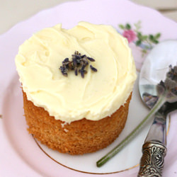 Honey Lavender Cupcakes