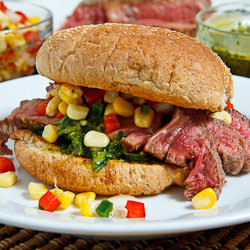 Chimichurri Steak Sandwiches