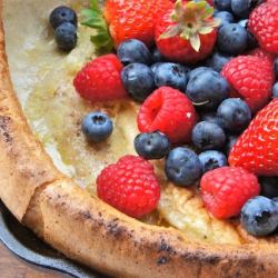 Dutch Baby With Lemon Sugar