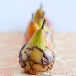 Caramel Chocolate Sugar Pears