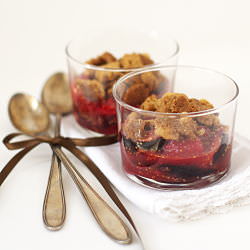 Figs and Raspberry Streusel